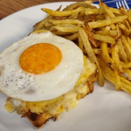 Delicioso Croque Madame do Allez Bubu!