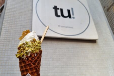 Maravilhoso sorvete do Tem Umami! no centro de São Paulo!