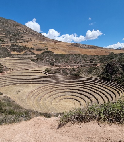 Moray abriga verdadeiros experimentos agrícolas inca!