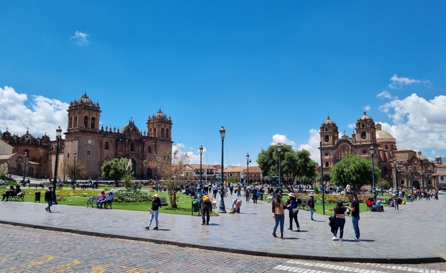 Plaza de Armas, o coração do centro histórico de Cusco!