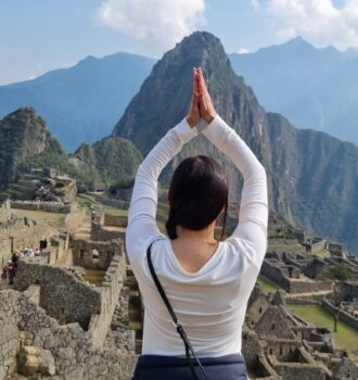 Apenas agradecendo por conhecer uma das 7 maravilhas do mundo moderno: Machu Picchu