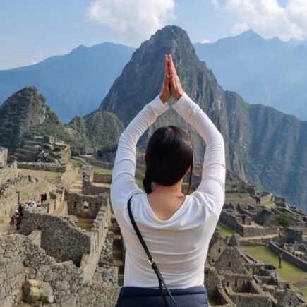 Apenas agradecendo por conhecer uma das 7 maravilhas do mundo moderno: Machu Picchu