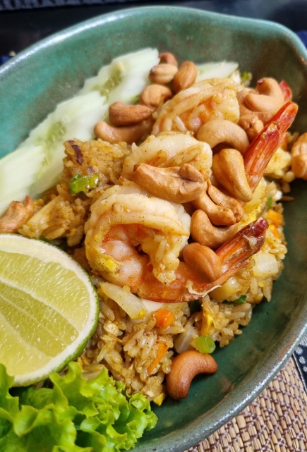 Clássico e delicioso fried rice tailandês!