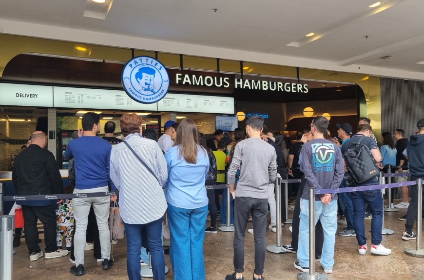 Inauguração do Patties no Shopping Tamboré