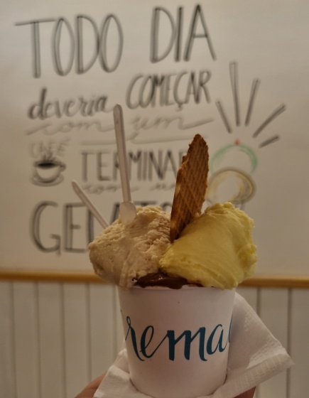 Crema Gelato Italiano tem até gelato de chocolate Lindt!