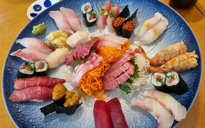 Shin Zushi: excelente comida tradicional japonesa!