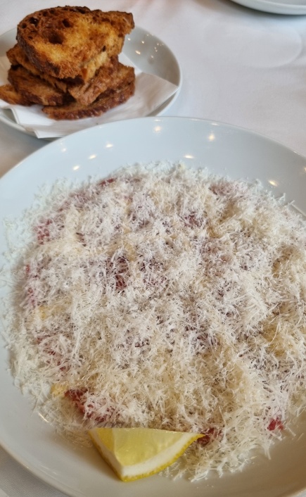 Carpaccio estilo Cipriani