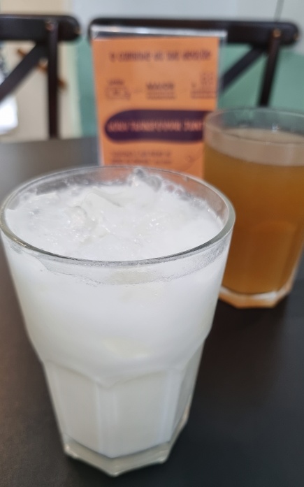 Limonada de coco e limonada de rapadura, uma mais gostosa que a outra!